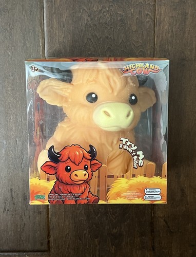 Squishy highland cow sensory - squishy,