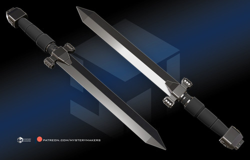 Mandalorian sword print 1 - sword, 1:1