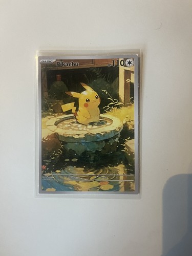 Pikachu pokemon card fan made - pikachu, card-fan