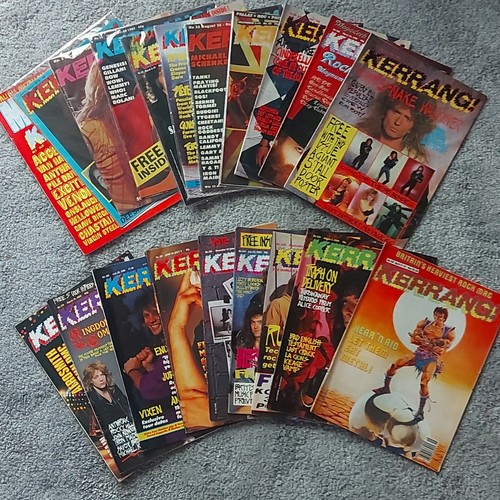 Individual kerrang magazines - individual, kerrang!