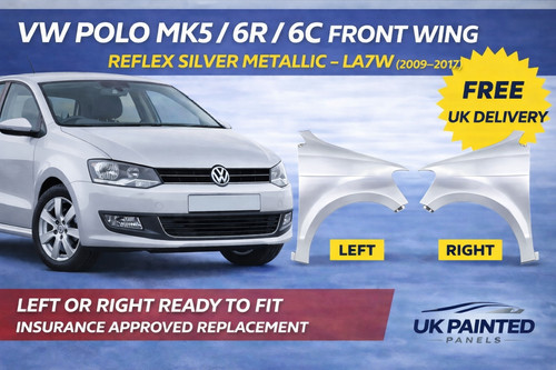 Polo mk5 front wing - mk5, 6c
