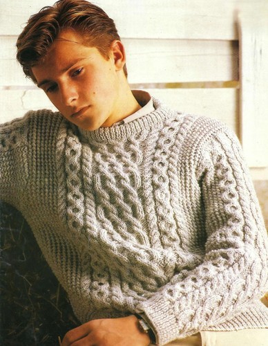 Knitting pattern men - knitting, men's