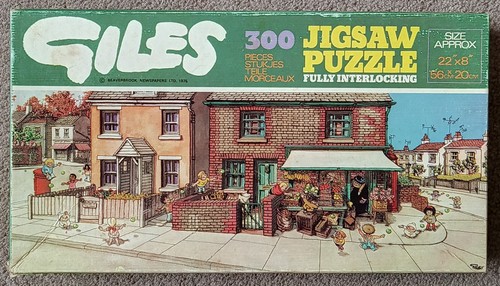 Vintage giles 300 piece jigsaw - vintage,