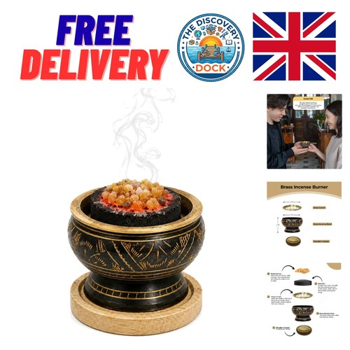 Round brass burner - round, perfect