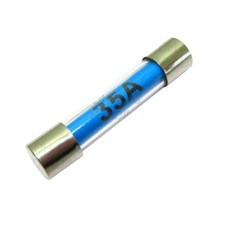 10x 35a Glass Fuses 30mm Fast