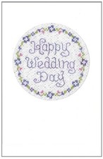 Cross stitch greeting card a