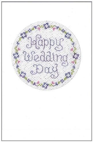 Cross stitch greeting card - , a