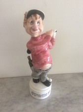Vintage Ceramic GOLFER Music