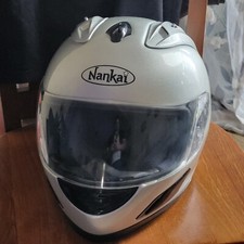 Barely Used Small Nankai Motorbike Helmet, With Cover. Model: SA-10