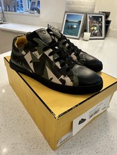 Fendi Leather Sneaker Black