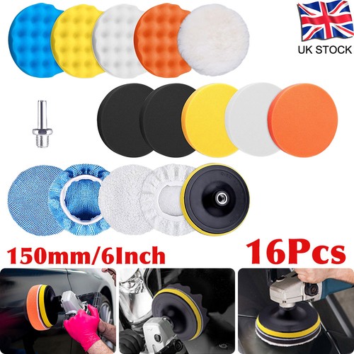 16pcs polishing pads kit 150mm - 16pcs,