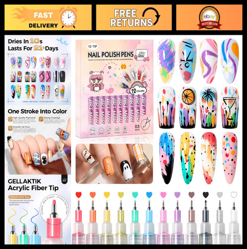 Colors nail art - colors,