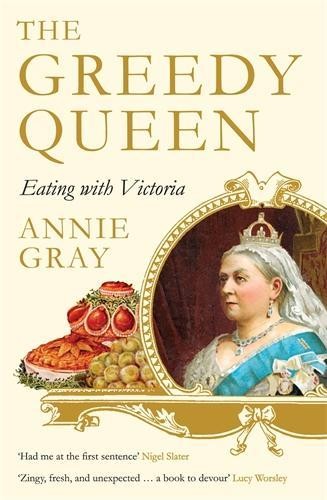 The greedy queen eating - greedy, with