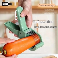 HooFun Kitchen Tools Stainless Steel Vegetable and Fruit Slicer Multi Functional