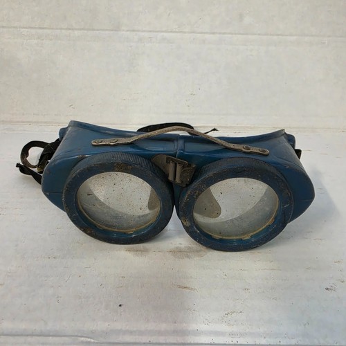 Vintage welding green goggles - vintage,