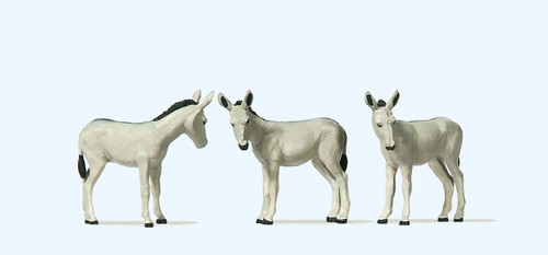 Preiser 10151 donkeys - preiser,