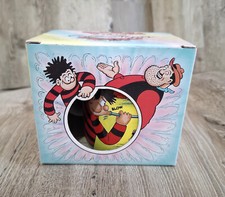 Vintage 1988 Dandy & Beano Mug Collection - Dennis the Menace pea shooter BOXED