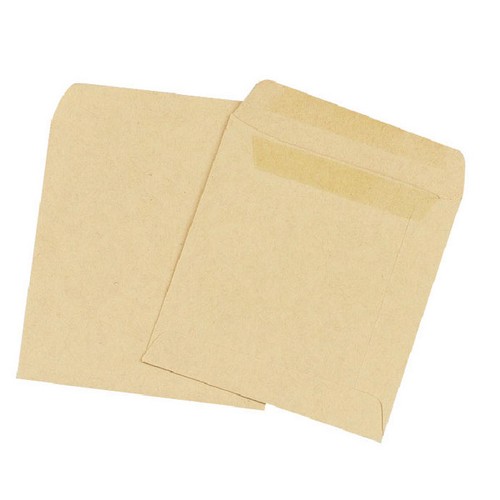Small brown plain envelopes - brown,