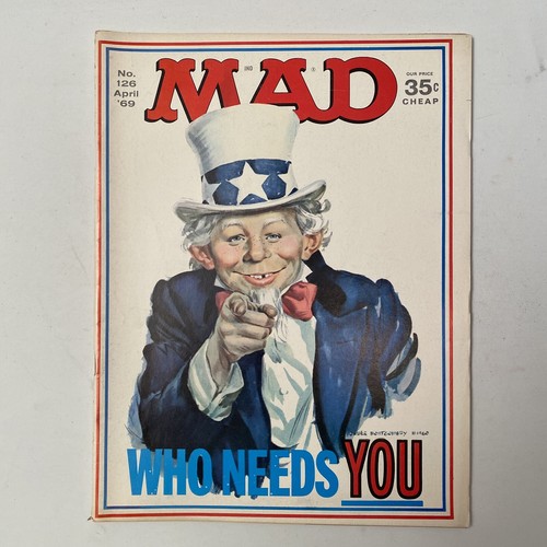 Mad magazine 126 april - magazine,