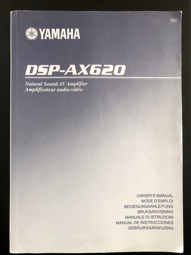 Yamaha dsp ax620 - dsp-ax620, sound