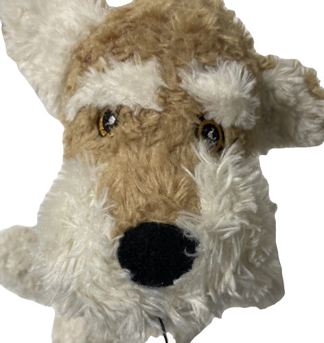 Schnauzer dog plush - dog,