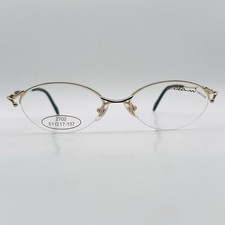 Colani Design Eyeglasses Women Oval Gold Gray Mod. 2702 NEW