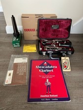 Boxed Yamaha YCL-2611 Clarinet + Stand & Accessories And Instruction Manual