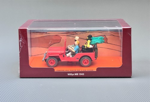 Tintin willys jeep 1943 - tintin, mb