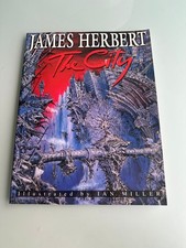 The City, James Herbert, Ian Miller 1st Edition Signed