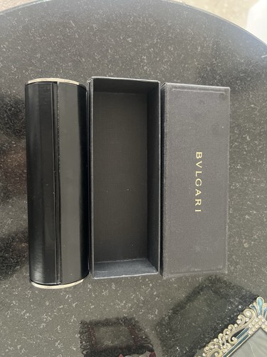 Bvlgari glasses case - bvlgari, black