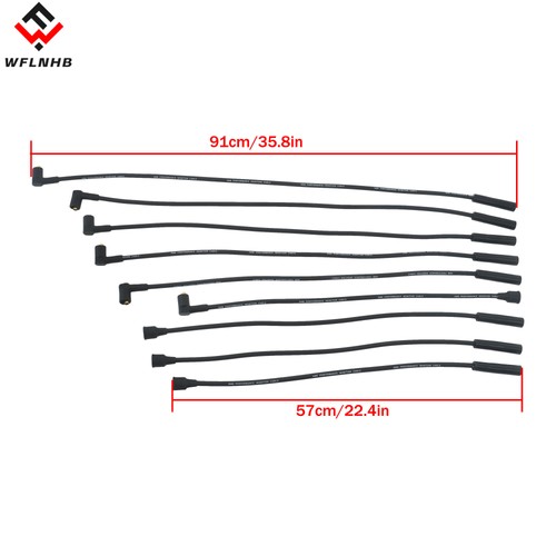 Double silicone 8mm leads - 8mm, ht