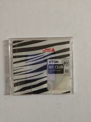 Tdk bit club minidisc new - club,