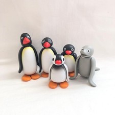 1993 Retro Pingu Figures 5 pcs