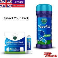 Vicks VapoRub Easy Apply Chest Rub, Cold Symptom Relief, Menthol Vapour Balm