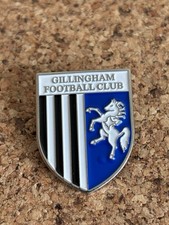 New Gillingham  Quality Enamel/ metal  pin badge Price includes postage in UK