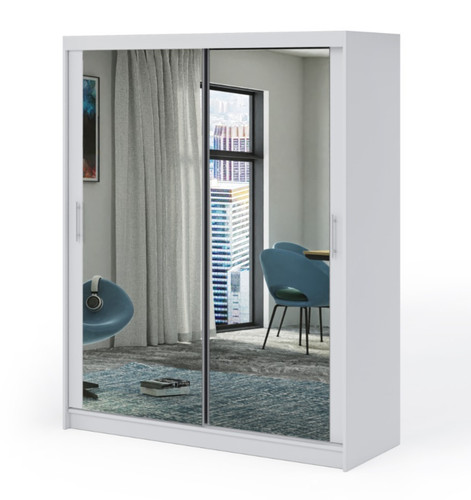 Sky full mirror sliding - full,