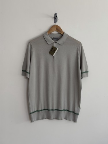 John smedley knitted polo - smedley,
