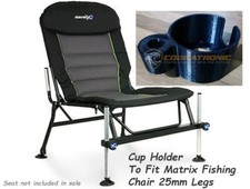Cup Holder For Matrix Fishing Chair 25mm diameter leg Matrix S25 Seat box