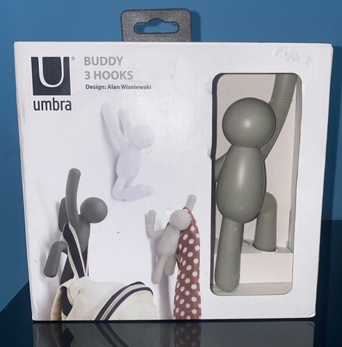 Umbra multi grey buddy hooks - multi,