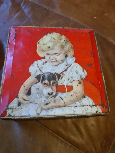 Vintage tin jacob co - jacob, &