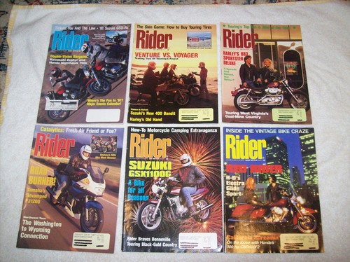 Rider mags 1991 motorcycles - mags,