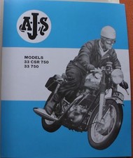 AJS A.J.S. 1966/67 BROCHURE 33