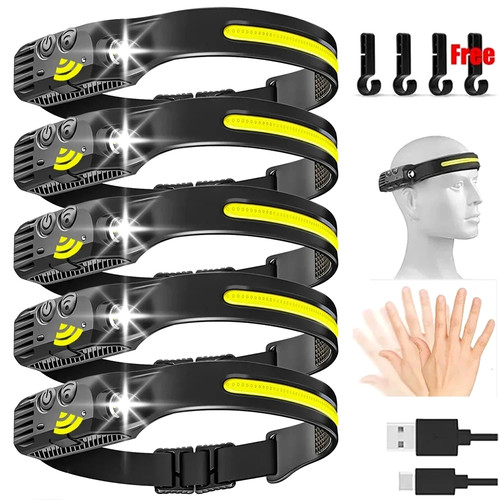 Led head torch rechargeable - led,