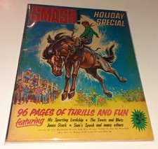 SMASH! HOLIDAY SPECIAL Odhams UK 1970 scarce Janus Stark Swots and Blots 2000AD