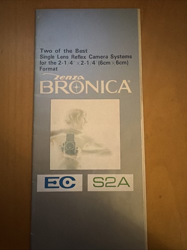Zenza bronica s2a camera - bronica,