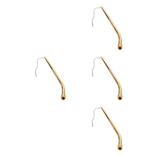 4pcs brass tonearm - brass,