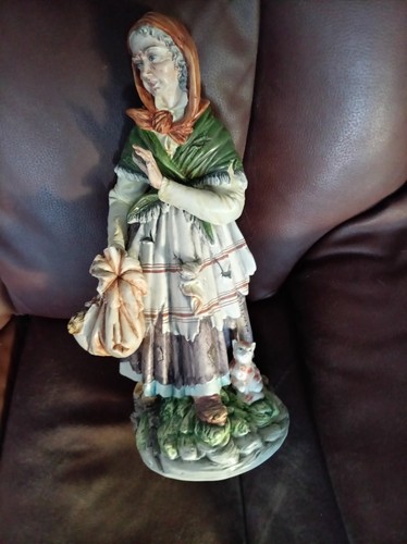 Italian porcelain statue - italian,