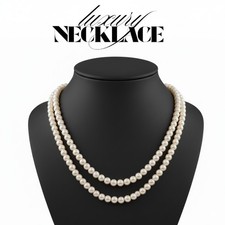 Christmas Party Necklace Pearl