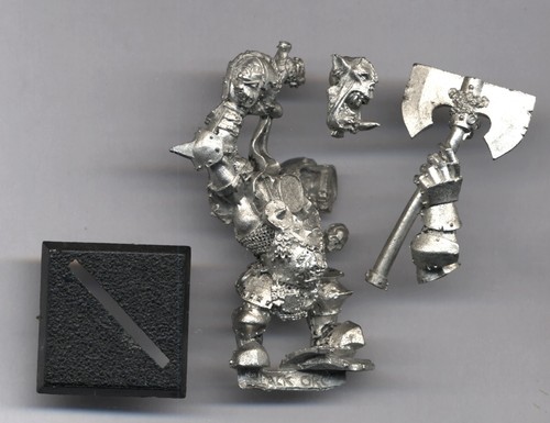Warhammer black orcs grimgor - black,