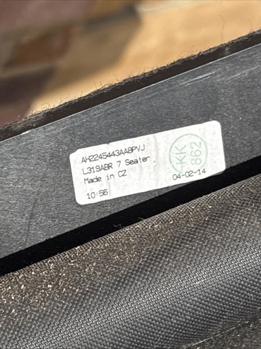 Discovery parcel shelf - 4,